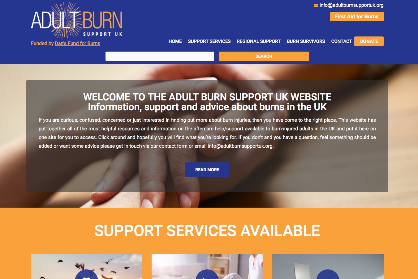 Adult Burn website 
